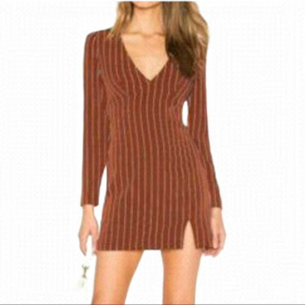 NWT Privacy Please Striped Mini Dress